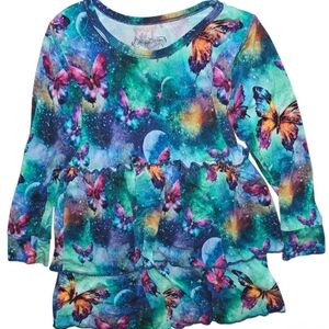 Glimmers Clothing Bamboo Twirl Dress Girls Size 3T